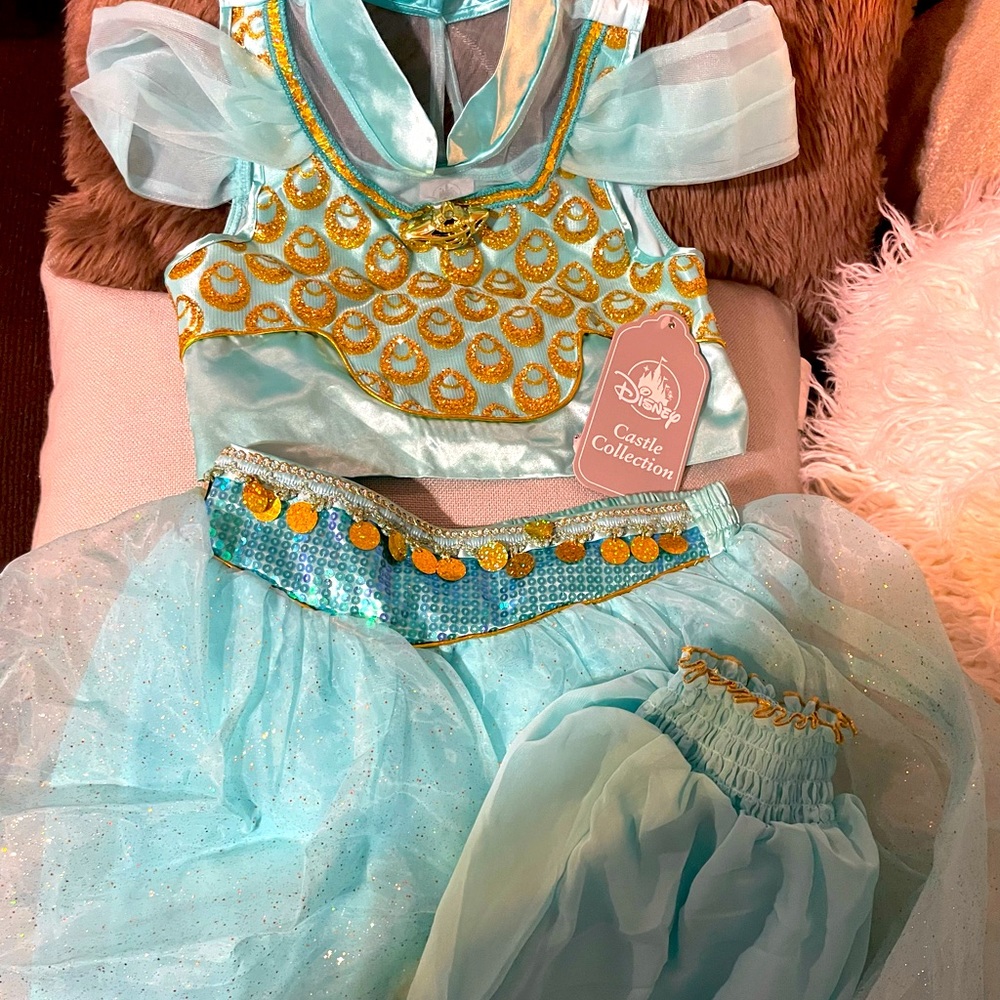 Disney Jasmine Castle Collection Kid Costume size 9/10